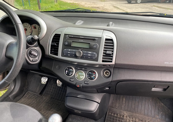 Nissan Micra cena 10900 przebieg: 241000, rok produkcji 2007 z Konin małe 154